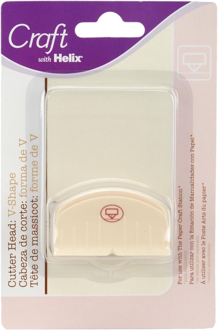 Helix Paper Craft Station Rotary Blades - 1PK/V-Shape