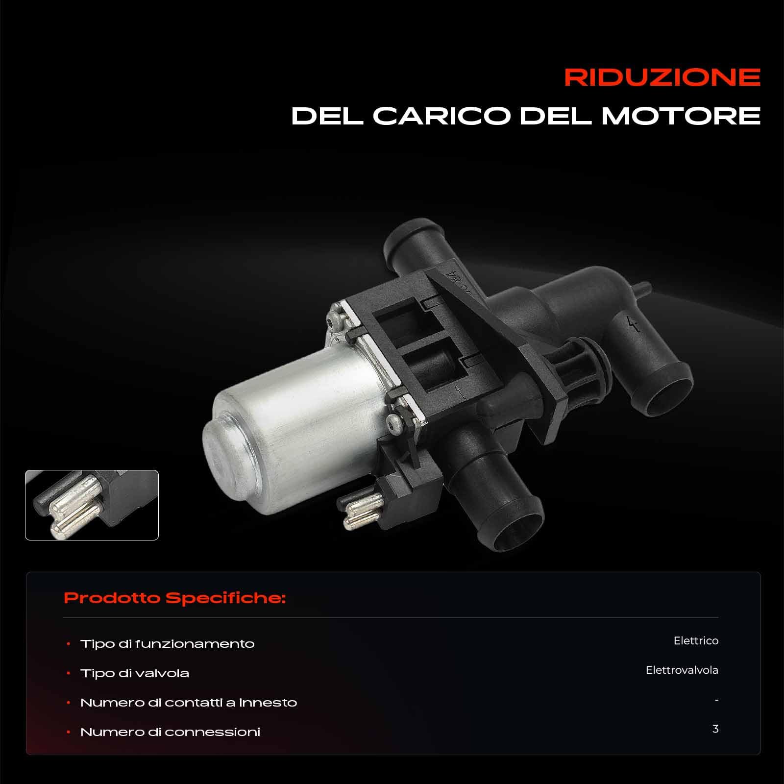 Frankberg Valvola di regolazione del refrigerante Elettrico Compatibile con SL R129 280-600 Sprinter 2-T B901 B902 3-T B903 4-T B904 Vito W638 V-Class 638/2 Replace# 0018300684