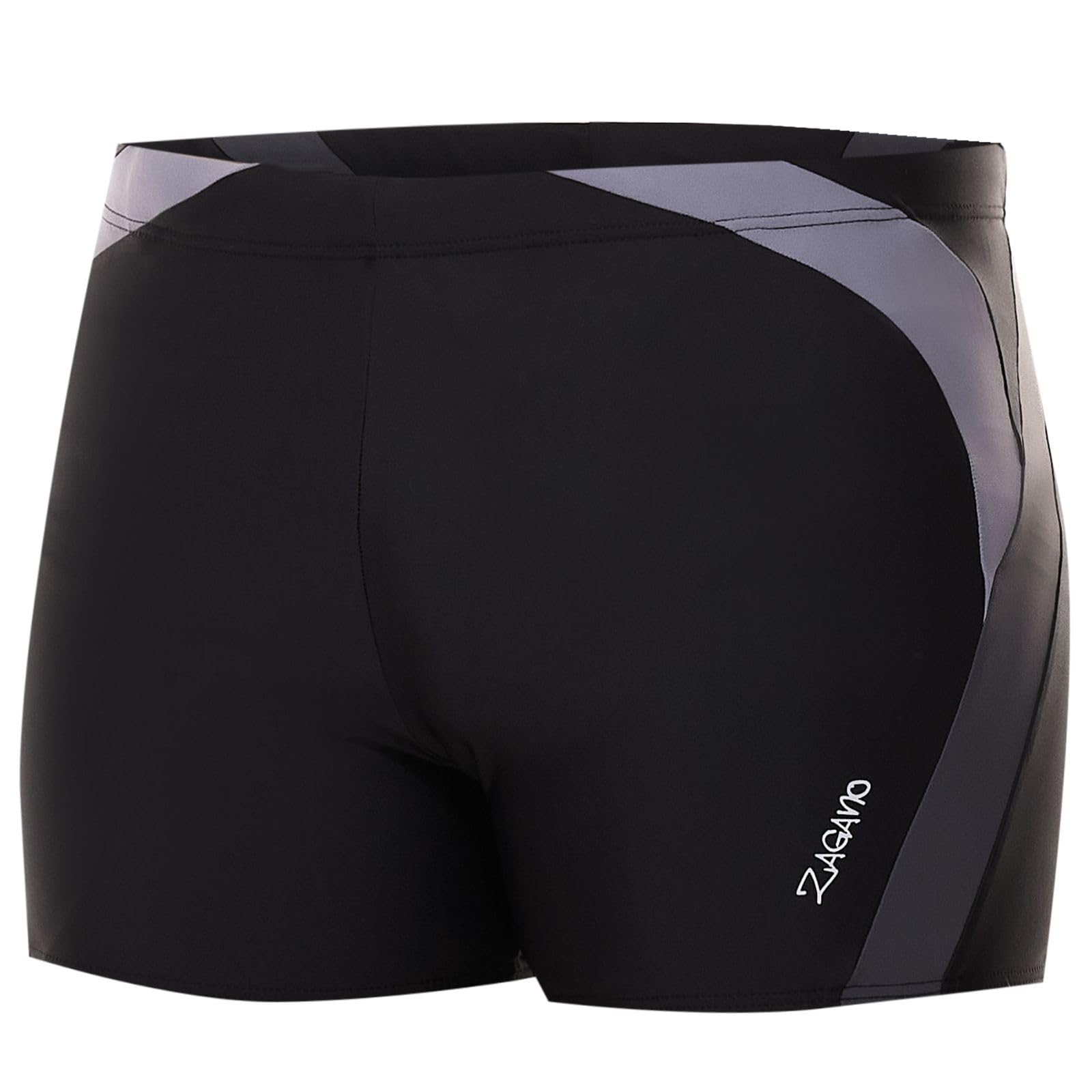 Zagano Badehose Herren Swim Trunks - Badehosen Männer Schwimmhose - widerstandsfähige Männer Badehose eng anliegend - Made in EU