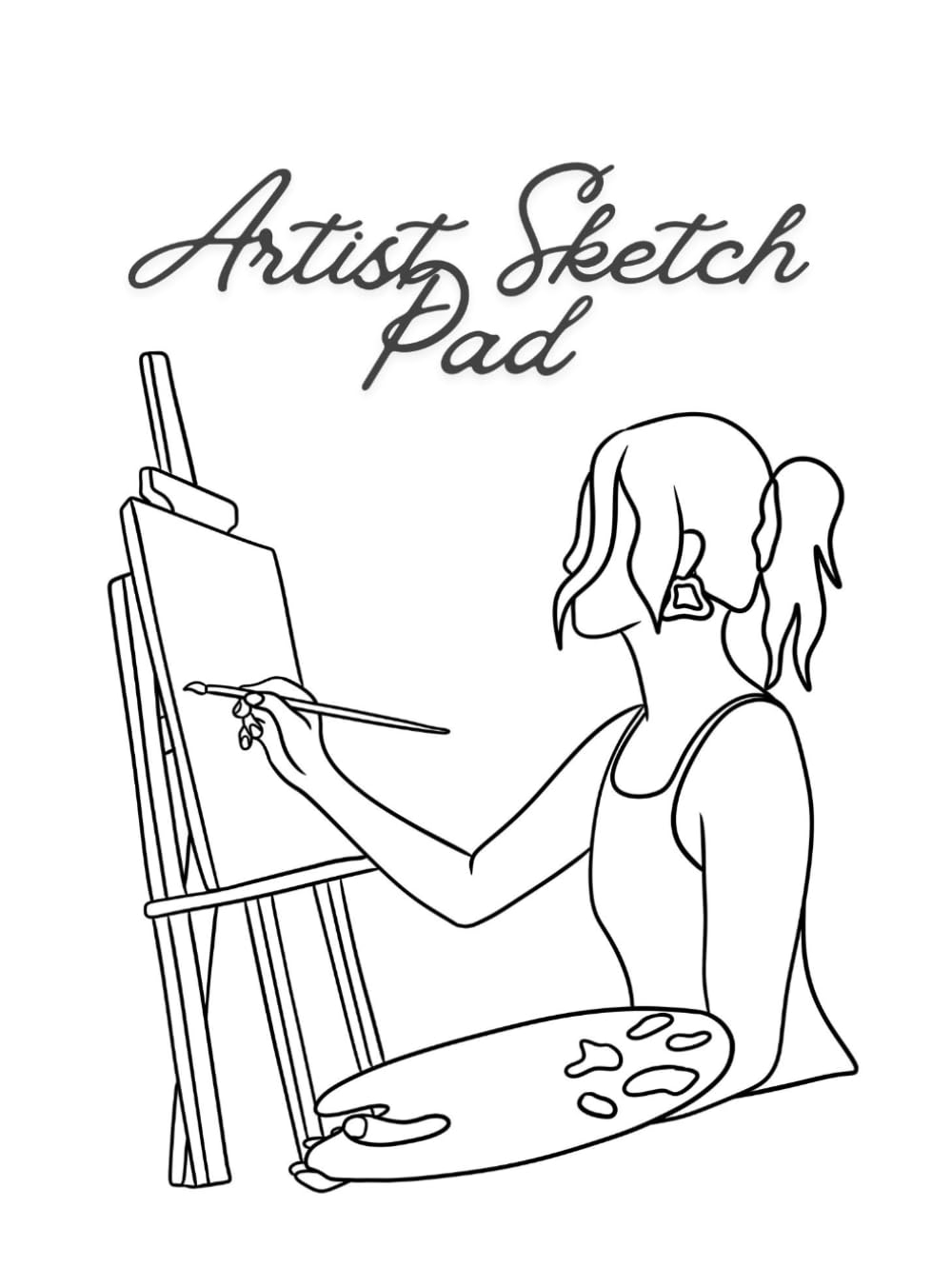 PROFESSIONAL ARTIST SKETCH PAD: Premium Blank Pages for Drawing, Painting & Illustration