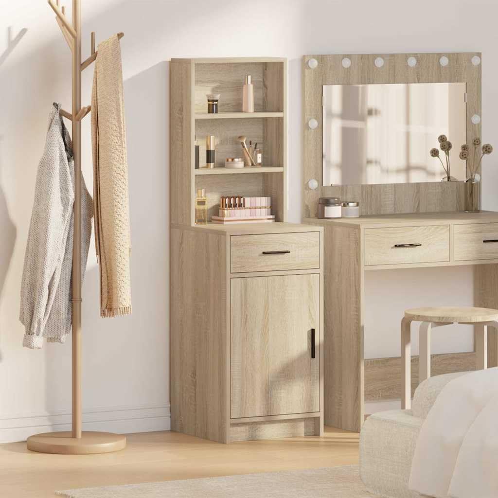 vidaXL Highboard Dąb Sonoma 41 x 40 x 135 cm Drewno inżynieryjne