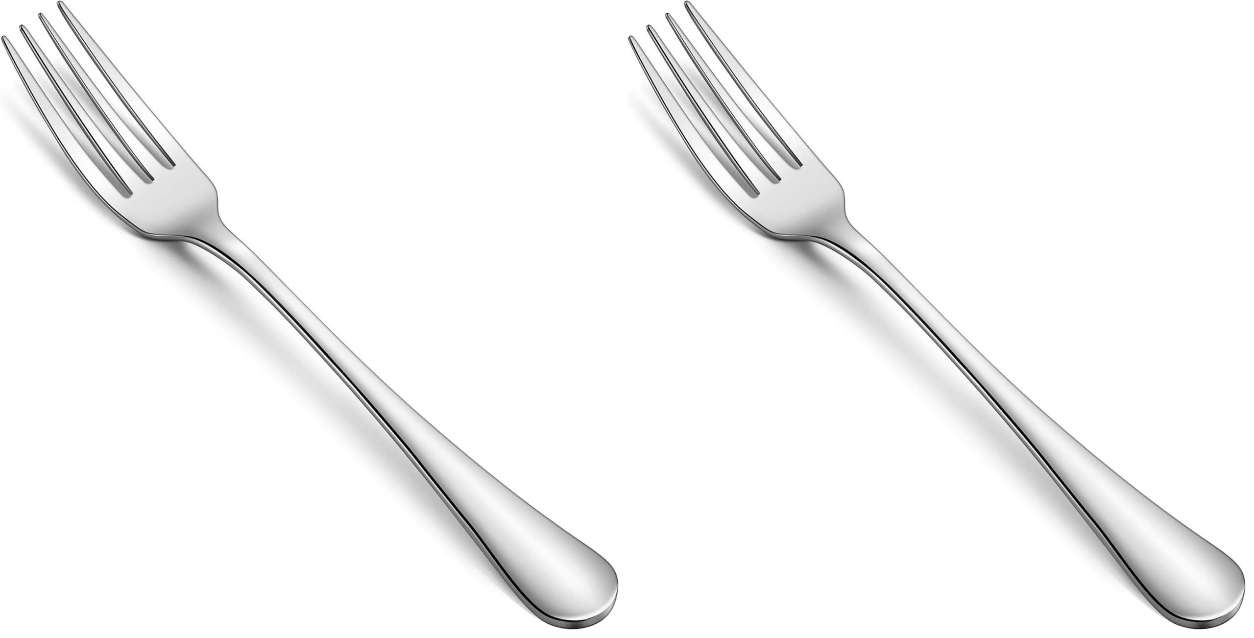 HIWARE 24-Piece Forks Silverware Set, Food-Grade Stainless Steel Dinner Forks Set, Dishwasher Safe, 8 Inches — Amazon image 8