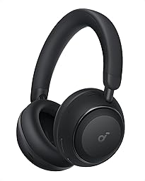 Anker Soundcore Space 2 (Bluetooth 6.1 ワイヤレス ヘッドホン)【最大70時間音楽再生 / ウルトラノイズキャンセリング 3.5 / LDAC/ハイレゾ対応 (ワイヤレス/有線) / マルチポイント対応/外音取り込み/マイク内蔵】 ブラック