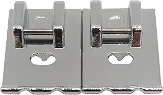LNKA 2pcs Piping Presser Foot,Cording Presser Foot for Welting/Bais Binding-Fits All Low Shank Snap-On