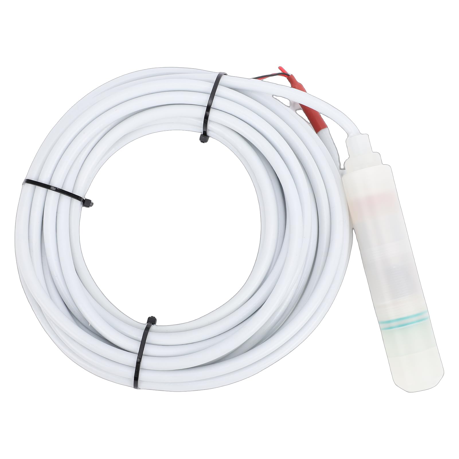 Transmisor de Nivel Sumergible Sensor de Nivel de Líquido con Cable de 10 M para Medición de Agua Material PP Duradero (Rango 0-10M (Cable 10m))