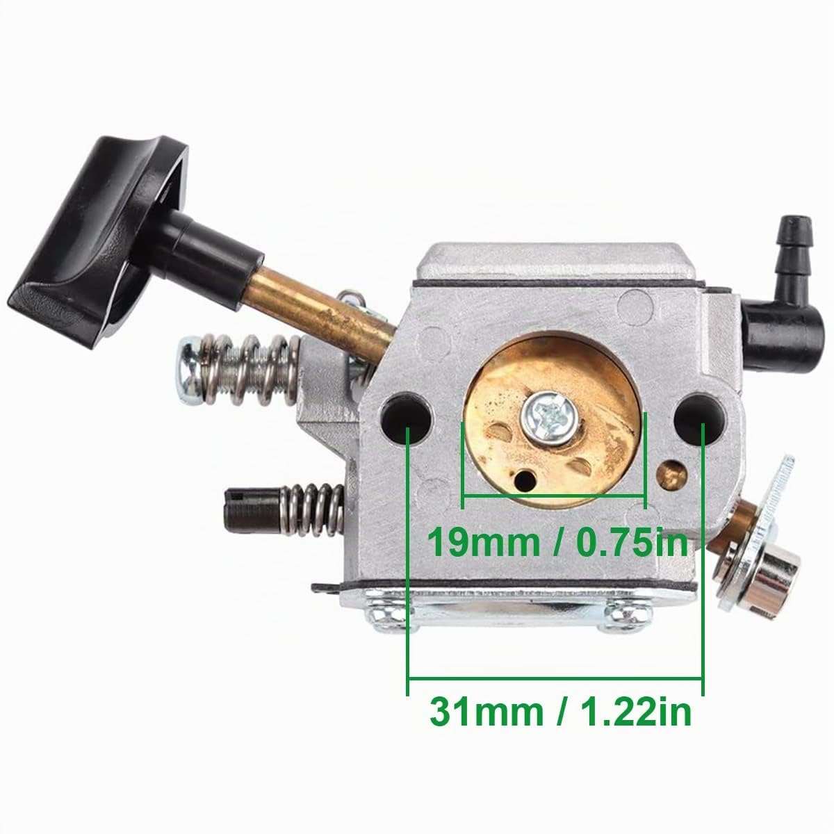 ZAMDOE Kit de carburateur BR420 BR400 pour Stihl SR320 SR340 SR380 SR400 SR420 BR320 BR340 BR380 BR400 BR420 Ventilateur à Dos, avec Filtre à air Filtre de Ligne de Carburant Spark Plg