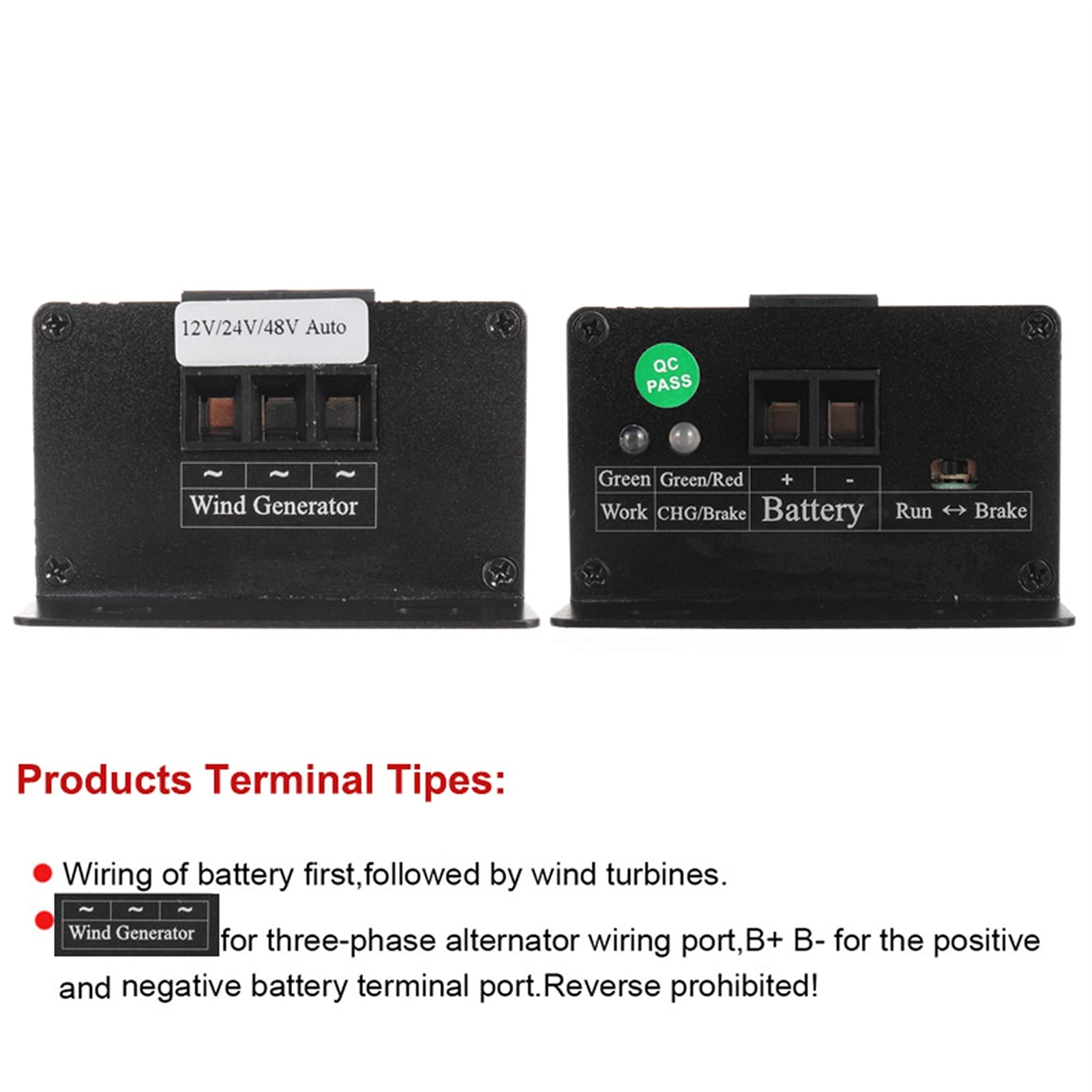 4. 8V 1000 W. Generator wiatru z kontrolerą ładowania do bezpłatnego generatora nowych energii turbiny wiatrowej(Without controller)