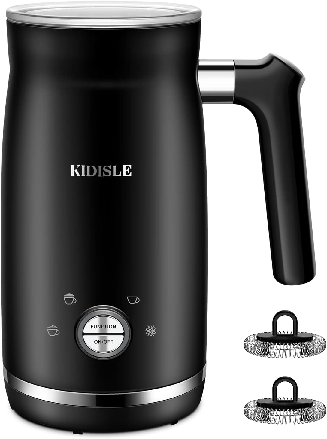Paris Rhône Mousseur à Lait Électrique 4 En 1 Induction 500 Ml – Mousse Chaude/Froide, Lait Chaud, Chocolat Chaud, Lave-Vaisselle