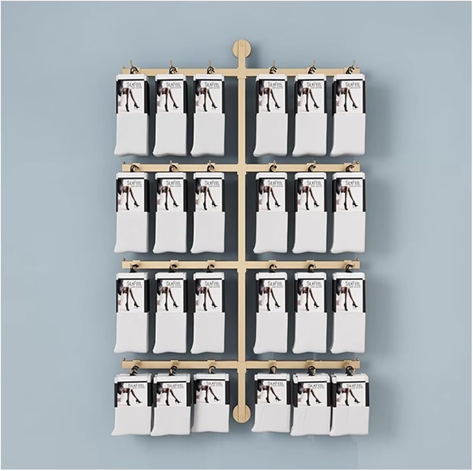 d 100 cm Einzelhandelsständer zur Wandmontage, für Handtaschen, Kränze, Hüte, Schals, Schmuck und Handwerk