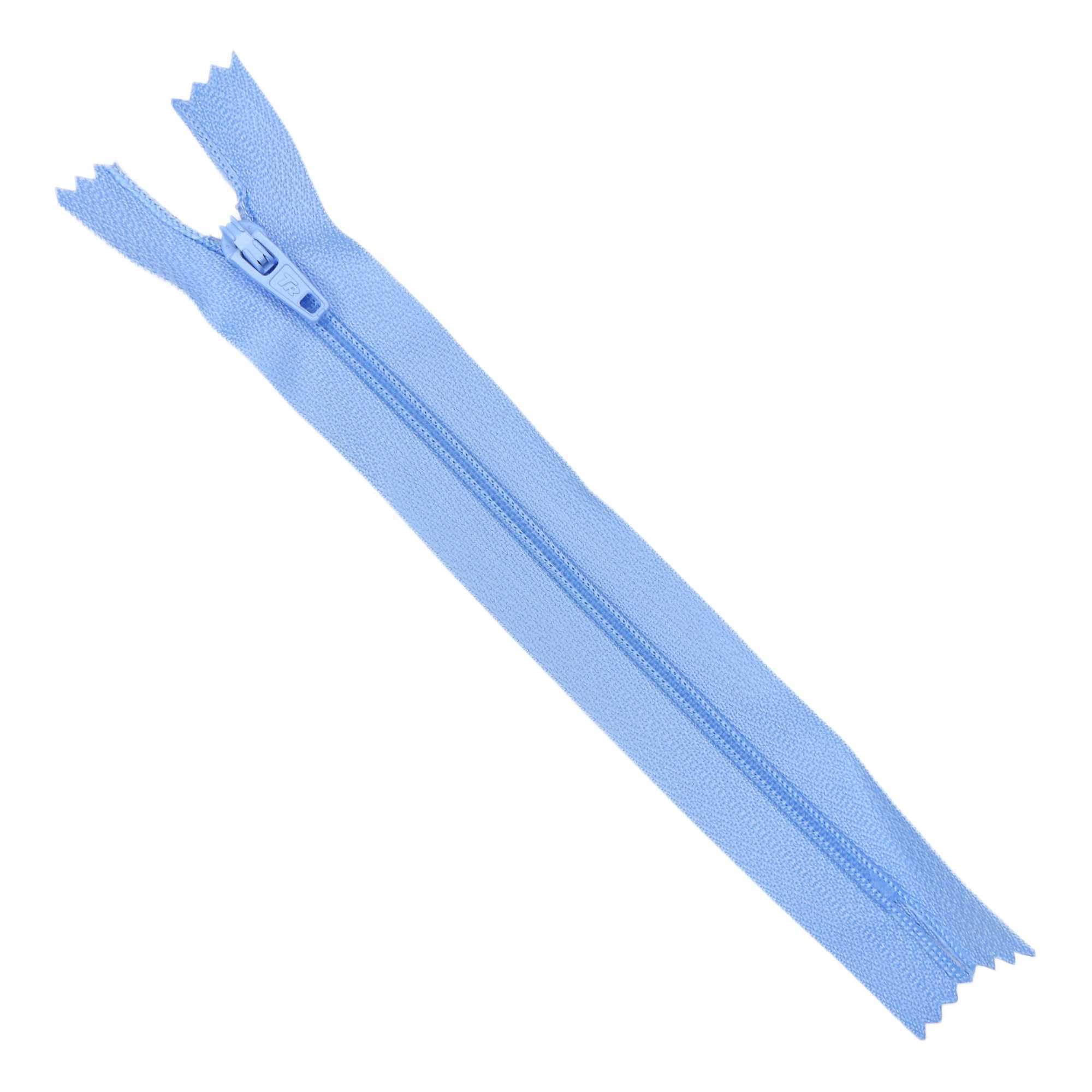 18cm 7 Inch Closed End Zip Nylon No3 Autolock 55 Colour Buy 1 Or 2 Zippers 456D, 0178 Sky Blue, 2