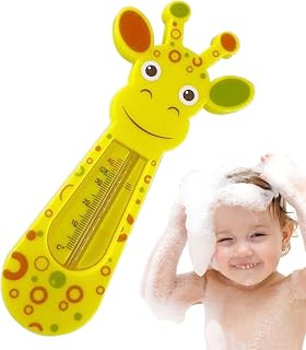 Bath Thermometer Baby Safety - Giraffe Baby Bath Water Temperature Thermometer | Infant Baby Safety Temperature Thermometer Bathtub Floating Toy | Spädbarn Säkerhet Temperatur Termometer Badkar Flytande leksak