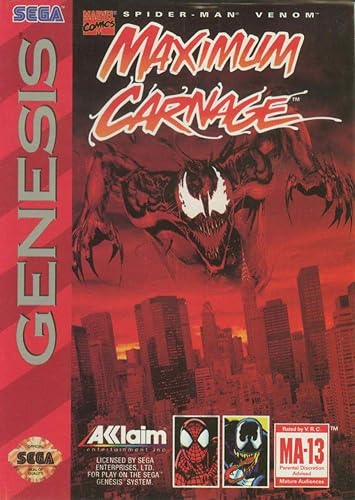 Spider-Man Venom Maximum Carnage