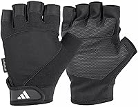 Adidas Aeroready Performance Fingerless Weightlifting Gloves - Cool Dry Grip Workout Gloves for Men Women