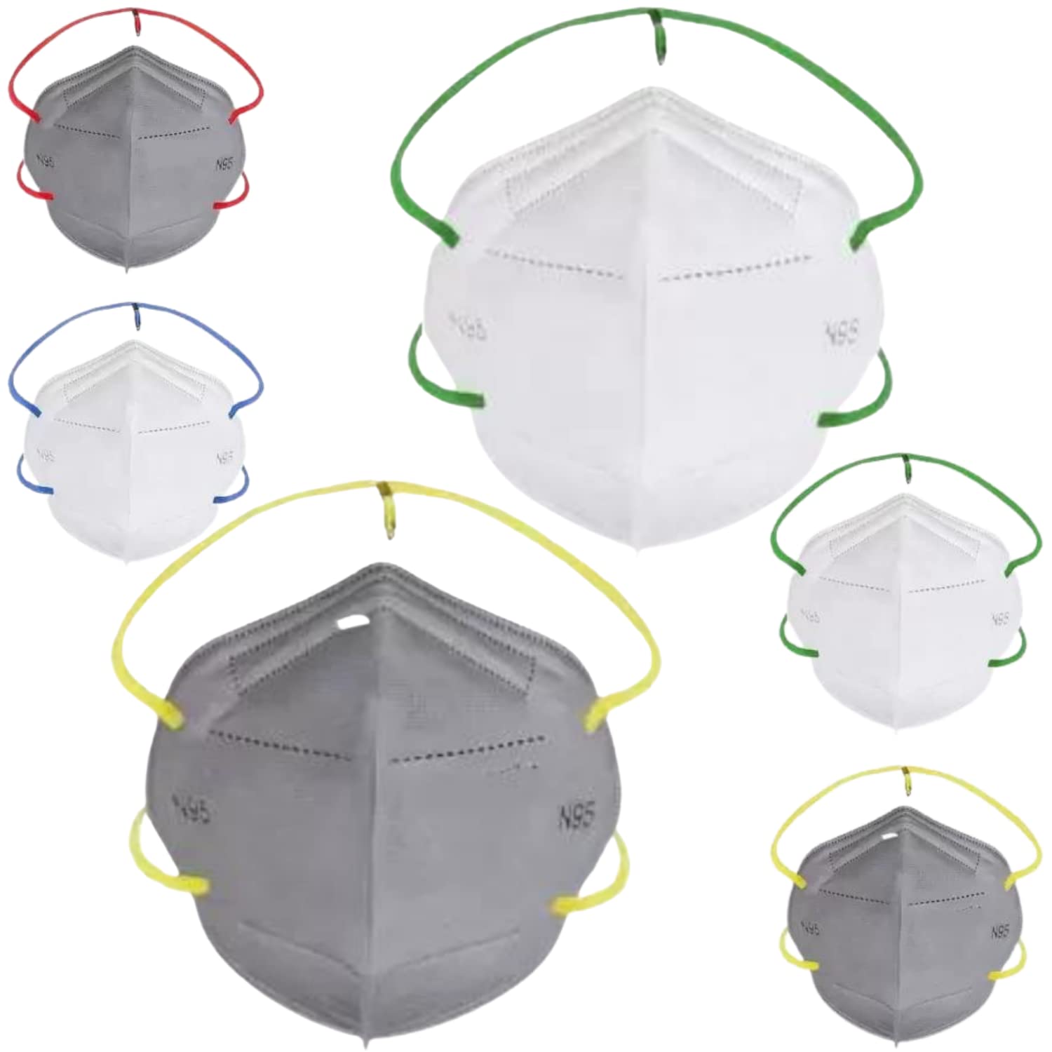 FITFABFINE Non-Woven Fabric Reuseable Face Mask (Multicolor, Without Valve, Pack of 6) for Men & Women (B08M9F4CWM) Amazon Price History, Amazon Price Tracker