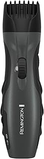 Remington Barba Cordless Beard Trimmer with Ceramic Coated Blades, 9 Length Settings, Pop Up Trimmer, Washable Blades, Rechargeable Battery