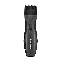 Vista 1 de Remington Barba Beard Trimmer Cordless Groomer with Ceramic Coated Blades, 9 Length Settings, Pop-Up Detail Trimmer, Washable Blades, Rechargeable