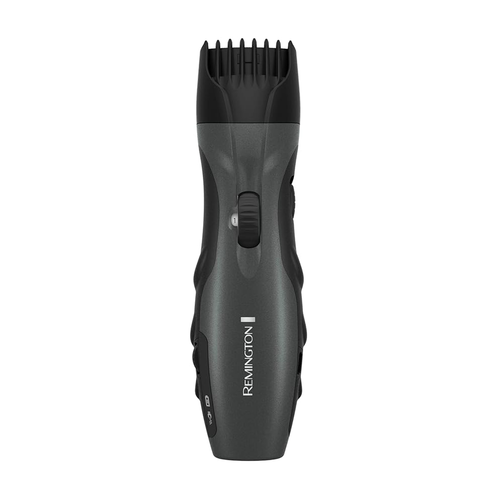 Remington Barba Beard Trimmer| Cordless Groomer with Ceramic Coated Blades, 9 Length Settings, Pop-Up Detail Trimmer, Washable Blades, Rechargeable Battery