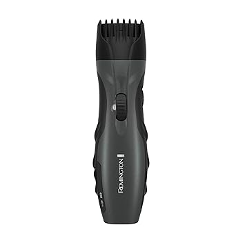 Remington Beard Trimmer for Men, Cordless Groomer, Ceramic-Coated Blades, Adjustable Zoom Wheel 118mm, 9 Length Settings, Pop-Up Detail Trimmer, Rechargeable