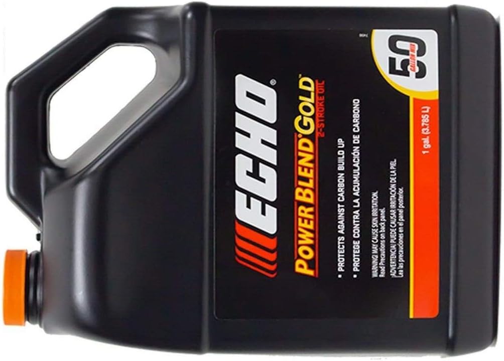(New) Echo One Gallon Bottles 2 Cycle Engine Oil Mix Extended Life Power Blend 6450050 fits 6450050 Perfect for Your Lawn Mower