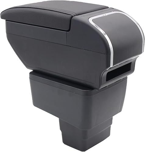 Miniatura 10 de YJYWZH Caja de reposabrazos para Mazda CX-3 2015-2018, caja de almacenamiento central automotriz, consolas interiores con soporte para tazas,