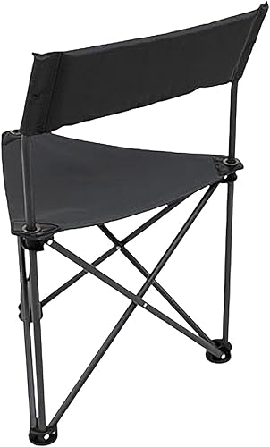 Miniatura 4 de Browning Dakota - Silla de caza y campamento, marco de acero compacto y plegable con 3 patas, asiento de tela 600D extra ancho, respaldo en ángulo y