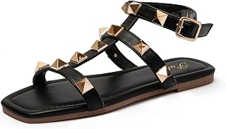 Amazon.com: Black and Gold Sandals