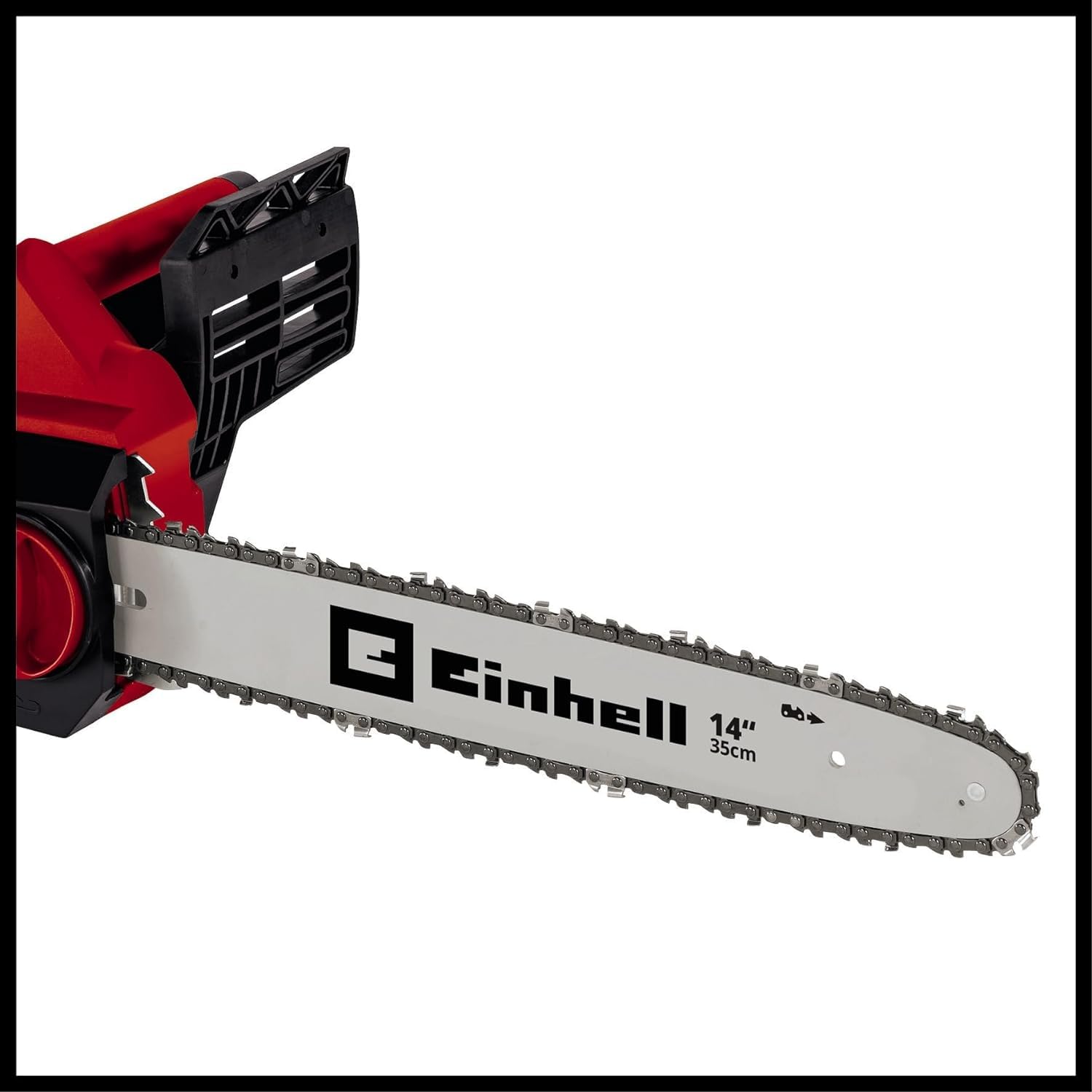 Einhell Elektro-Kettensäge GH-EC 1835 (1.800 W., robustes Schwert und scharfe Kette, werkzeuglose Kettenspannung und Kettenwechsel, Metallgetriebe, autom. Kettenschmierung), Kabelgebunden
