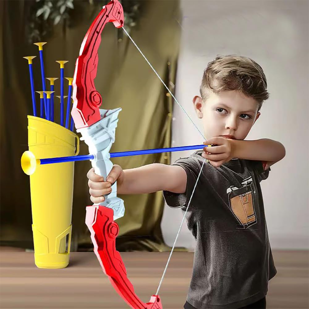 12 Piezas Flechas de Tiro con Arco Toy Flecha De Ventosa De Repuesto Juguete de Práctica para Niños Y Niñas Juego Deportivo De Práctica Al Aire