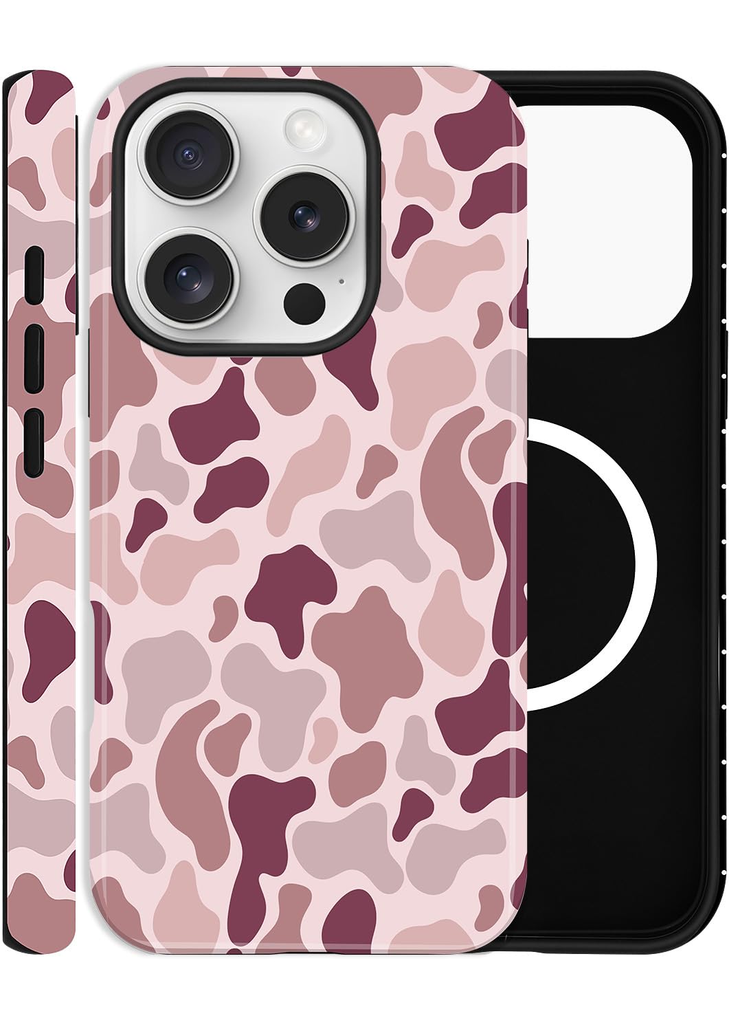Coque iPhone 15 Pro Max rose MagSafe esthétique pour look unique