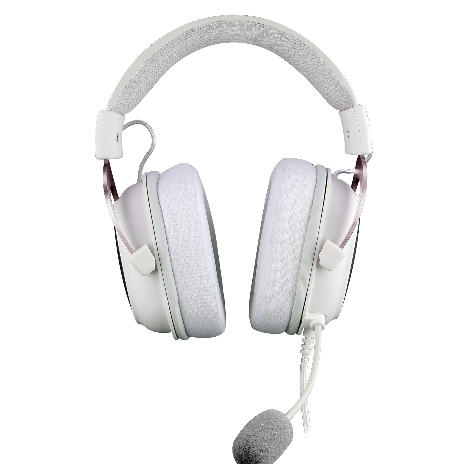 Redragon HEADSET GAMER ZEUS X BRANCO COM ROSE RGB | Amazon.com.br