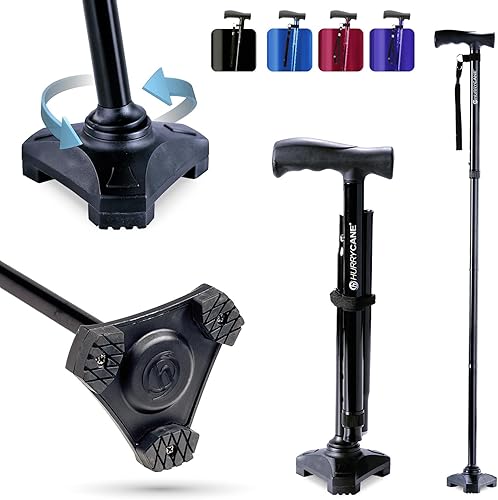 hurrycaneLa caña de All-Terrain Libertad Edition HC-CANE-D1 talla única  Negro original 1 1