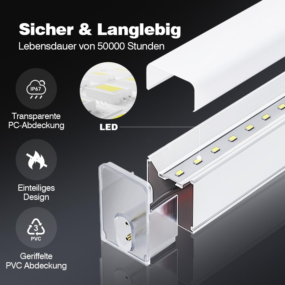 DIKHEE Lampada da Garage a LED a nido d'ape 6-esagonale, 248 W 6500 K Lampada da soffitto a LED deformabile Dly Hexagon Garage Luce per officina, magazzino, seminterrato, palestra