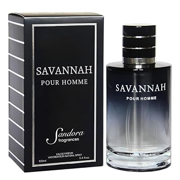 Sandora Fragrances Mens Cologne INSPIRED by A WORLD RENOWNED MENS PERFUME Calabrian Bergamot, Pepper, Lavender, Cedar Fresh, Spicy, Woody, Aromatic Long-Lasting Eau de Parfum 3.4 fl oz