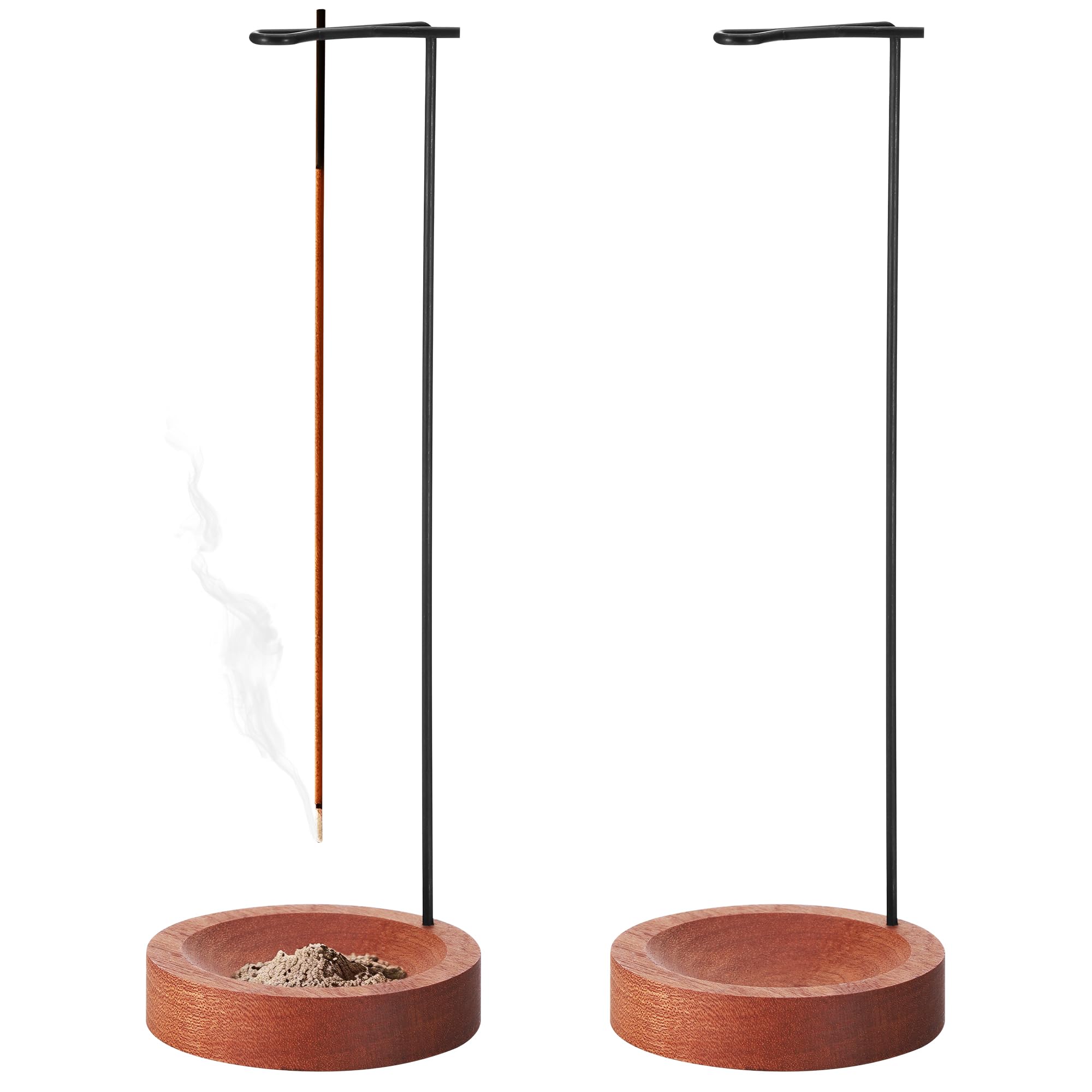 Zourglow 2Pcs Upside Down Incense Holders for Meditation