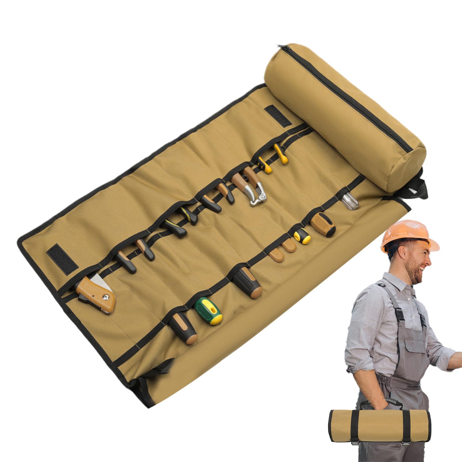 Sac à rouleau à outils moto pour les réparations d'urgence en voyage