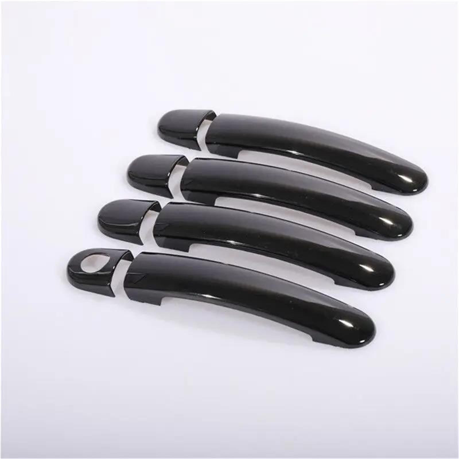 Bayde Style2 Gloss Black Chrome Car Door Handle Covers Stickers For Skoda For Citigo 2011-2017 Styling Accessories Cover Trim
