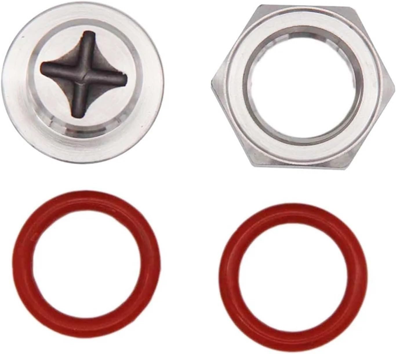 Home & Brewing Kettle Plug 17mm Compression 304 Stainless Steel Homebrew Kettle Plug for 17mm Hole fit 3/8" NPT/NPS/BSP Hole Beer Hardware Brewing Accessories