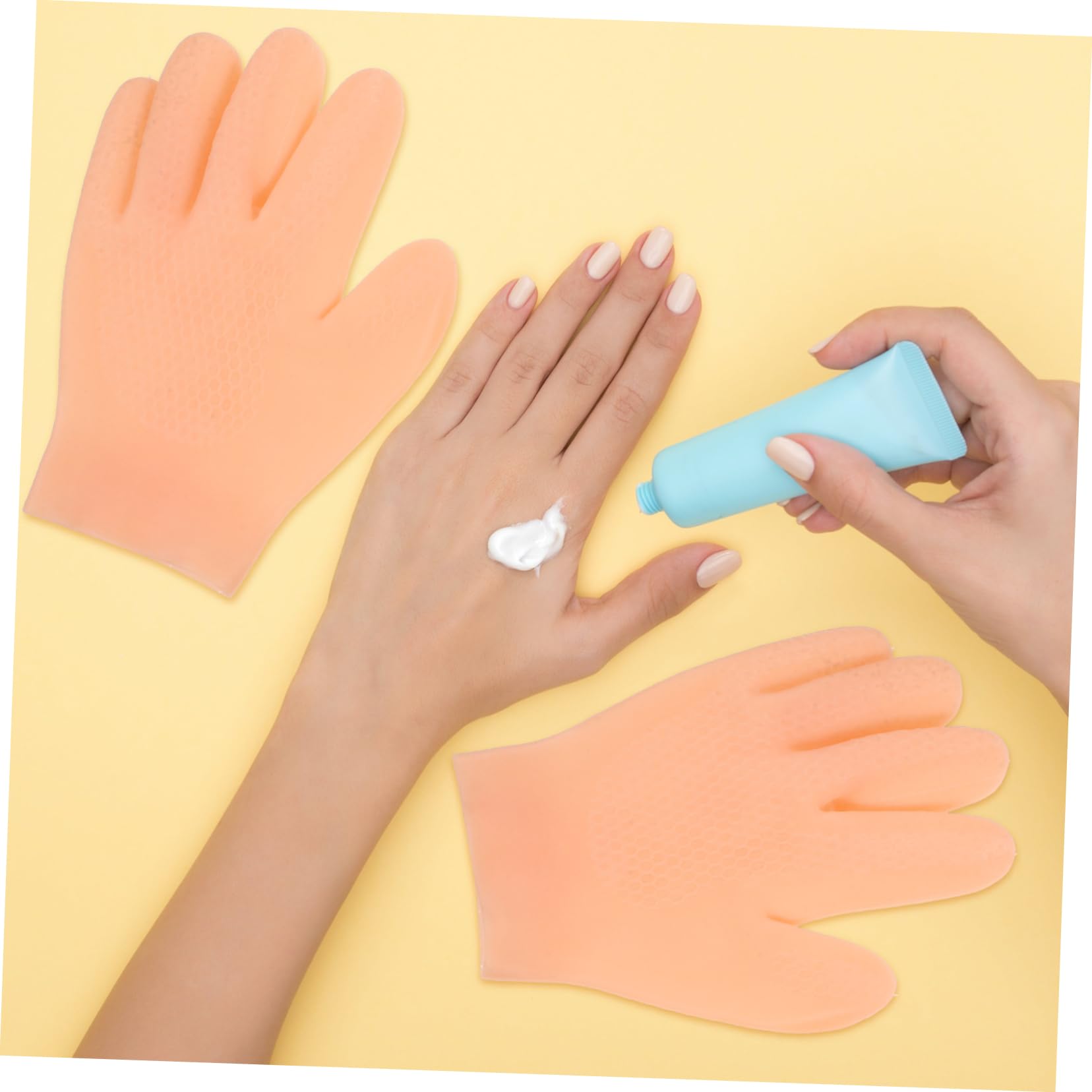 FRCOLOR Gloves Uv Protection Moisturizing Gloves Overnight Lotion Gloves for Women Dry Hand Skin Care