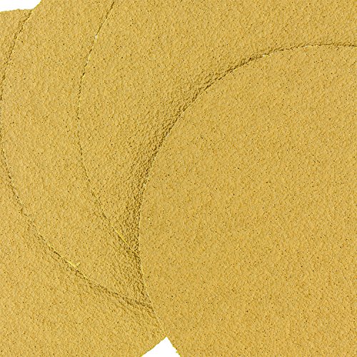 Dura-Gold Premium 6" Gold Psa Sanding Discs - 40 Grit (Box Of 25) - Self Adhesive Stickyback Sandpaper For Da Sander, Finishing Coarse-Cut Abrasive - Sand Automotive Car Paint, Woodworking Wood, Metal #TOP2