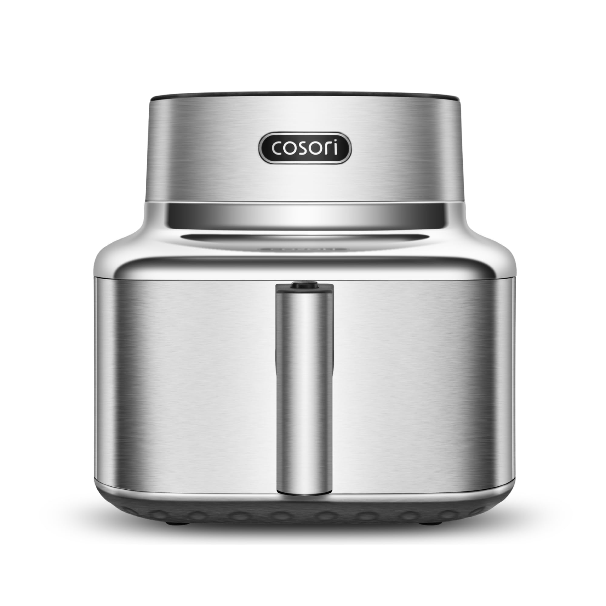Cosori ICONIC Smart Air Fryer 6.2L, Stainless Steel Air Fryer, PFAS Free Ceramic Coating, DC Motor, 6 Functions, 50+ Recipes, 1min-24H Timer, Dishwasher Safe