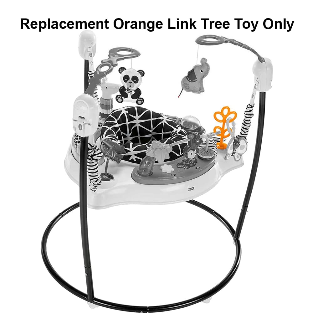 Replacement Part for Fisher-Price Animal Wonders Jumperoo Baby Activity - FWY41 ~ Replacement Orange Link Tree Toy