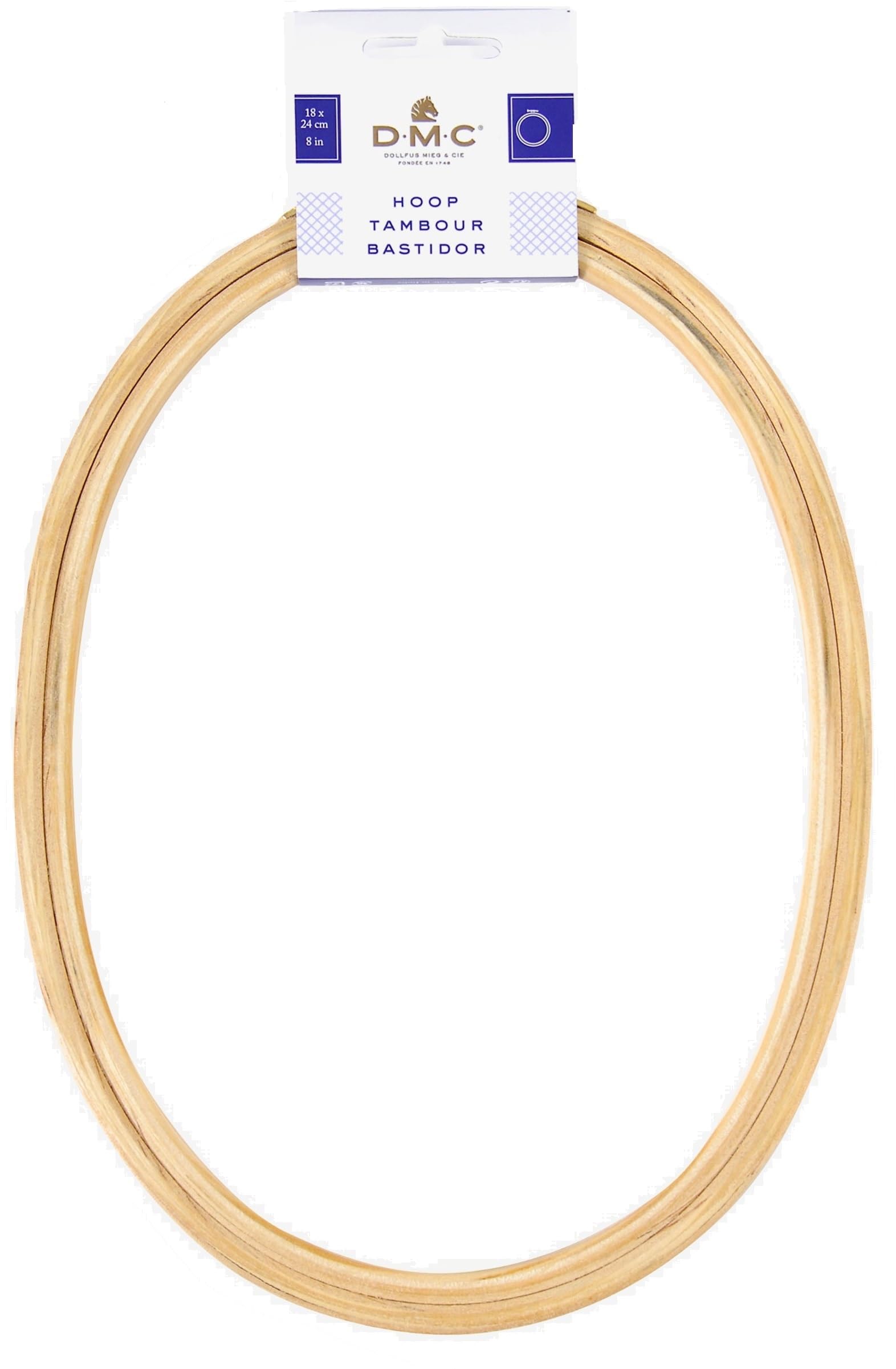 Set 3 Telai Ovali Per Ricamo - Regolabili, Per Punto Croce E Lavori Manuali