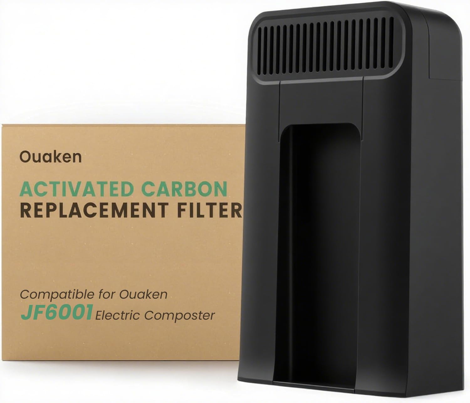 JF6001G - Filtro a carbone attivo per compostaggio elettrico, 1000 ore