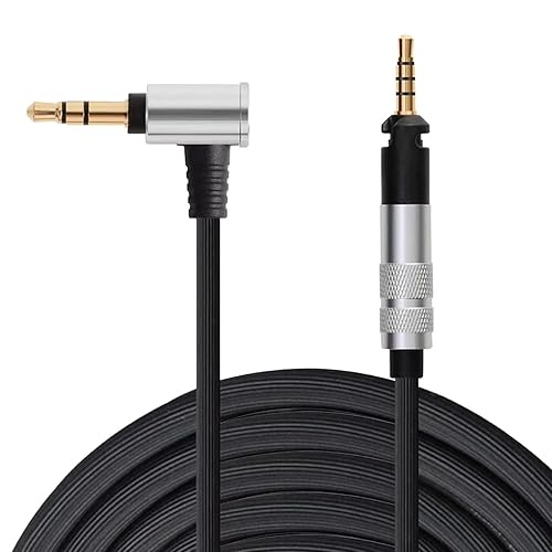 Tiandirenhe Cable actualizado de 0.138 in para auriculares Sennheiser HD598 HD518 HD519 HD558 HD569 HD579 HD598 CS SE SR Cable de auriculares