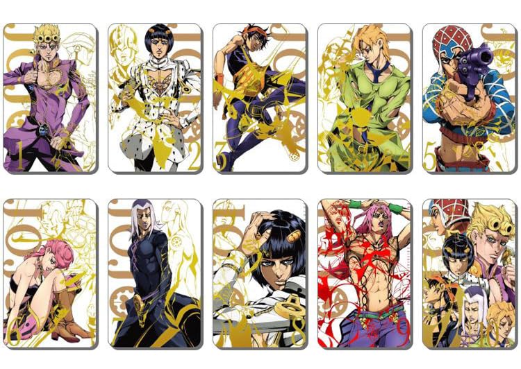 Amazon.co.jp: ジョジョ カードステッカー ステッカー グッズ 10