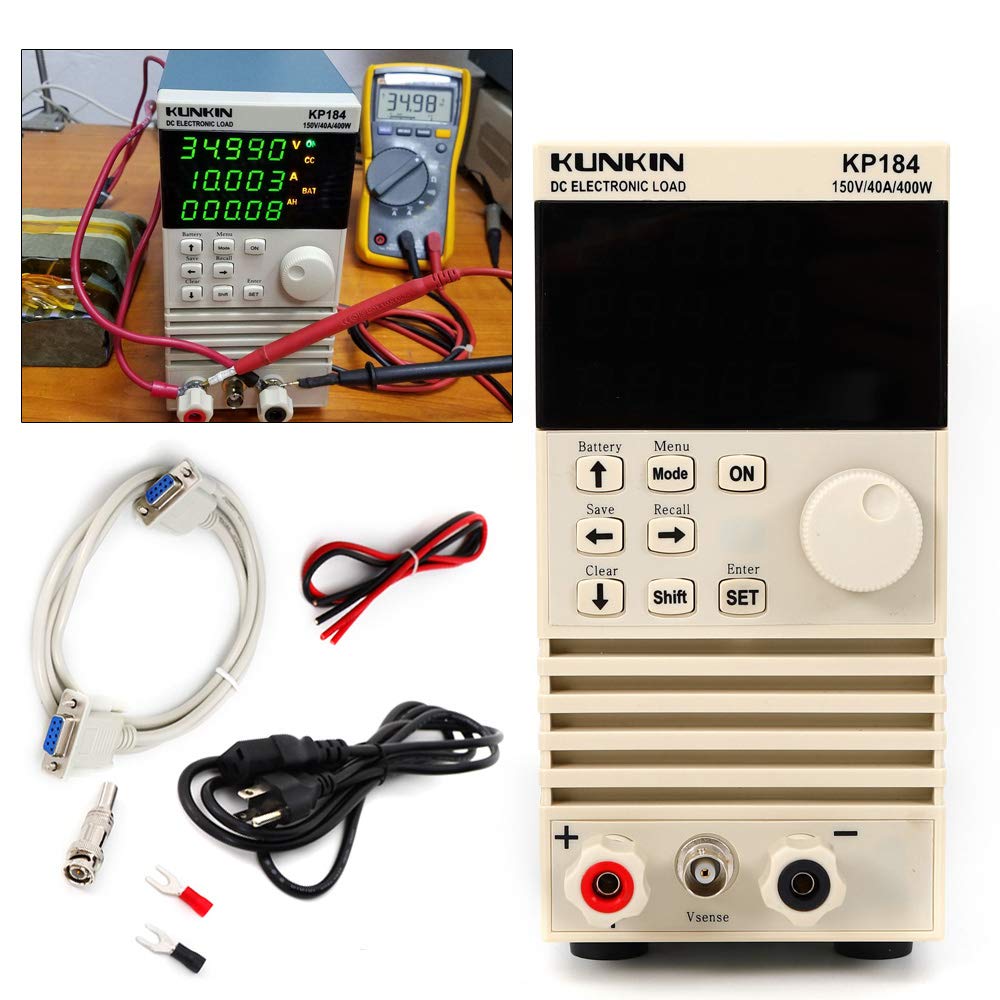 Buy KP184 DC Electronic Load Tester Single Channel Battery Capacity