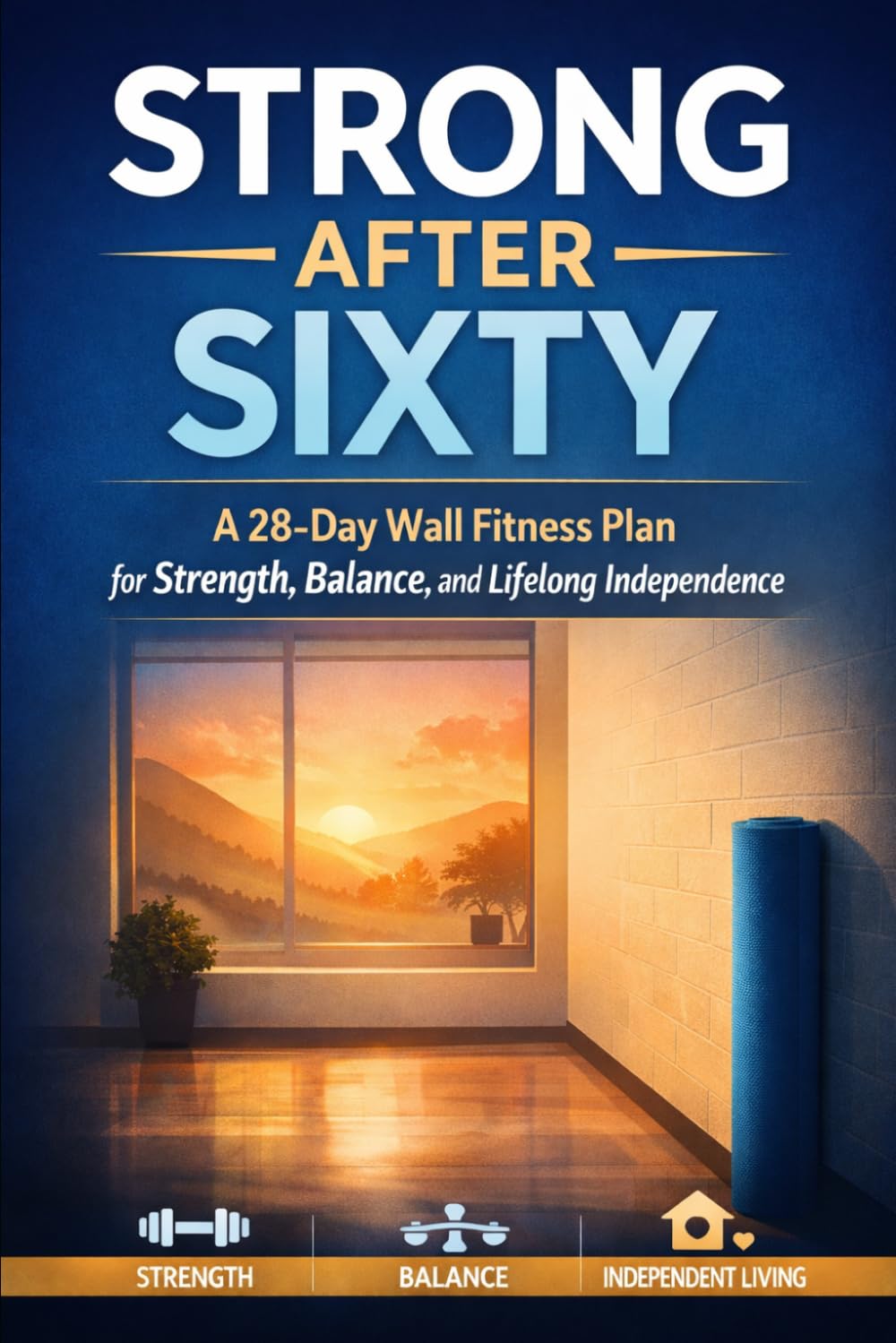 STRONG AFTER SIXTY: A 28-Day Wall Fitness Plan for Strength, Balance, and Lifelong Independence