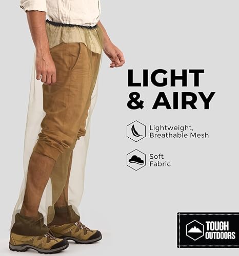 Miniatura 18 de Chaqueta, capucha y pantalones protectores de insectos. Ropa de malla repelente de mosquitos para hombres y mujeres. Traje de malla a prueba