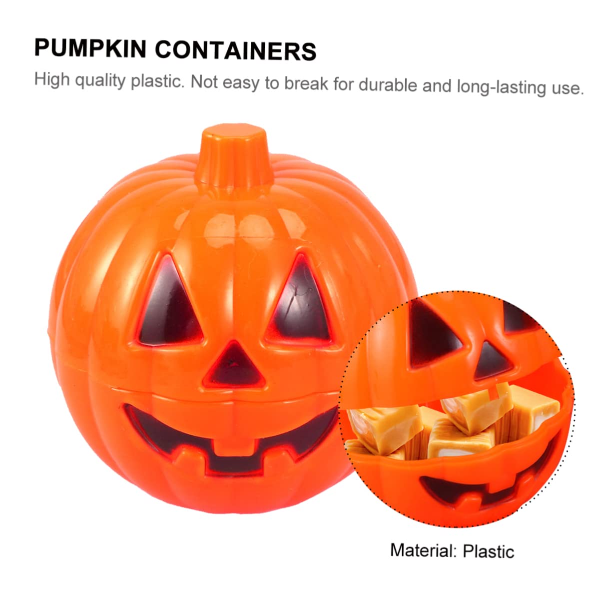 Amazon | OKUMEYR 6個 ハロウィンの小さなカボチャの小道具 かぼちゃの