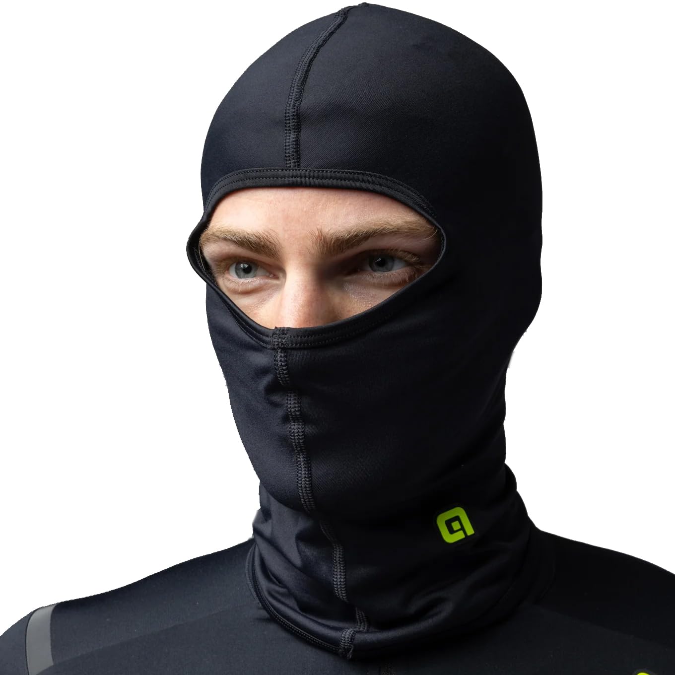 ALE Termico Balaclava - Cycling Under Helmet Head/Face Cover, Black, L21740114